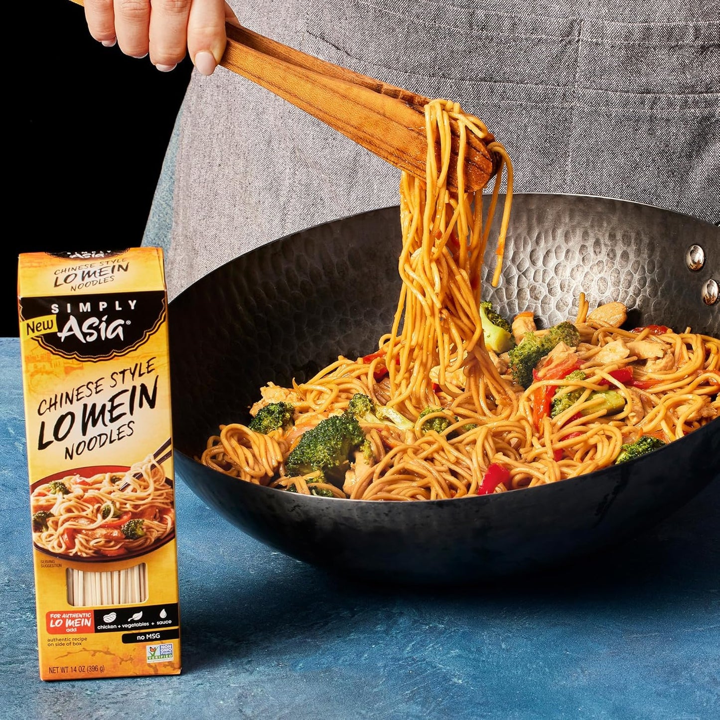Simply Asia Lo Mein Noodles, 4-6 Minute Boil – Fast Weeknight Dinner Solution for Busy Professionals