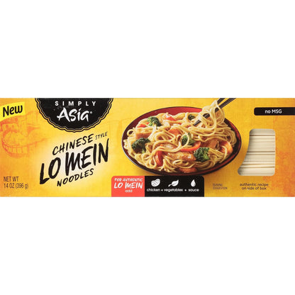 Simply Asia Lo Mein Noodles, 4-6 Minute Boil – Fast Weeknight Dinner Solution for Busy Professionals