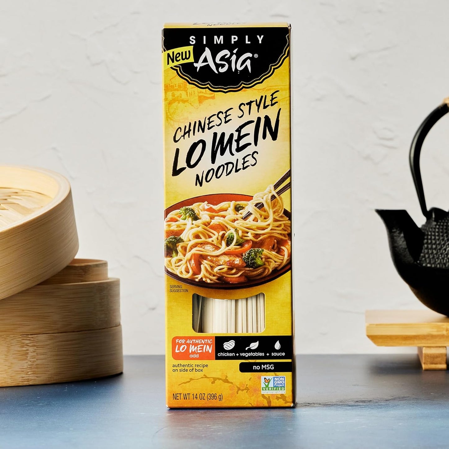 Simply Asia Lo Mein Noodles, 4-6 Minute Boil – Fast Weeknight Dinner Solution for Busy Professionals