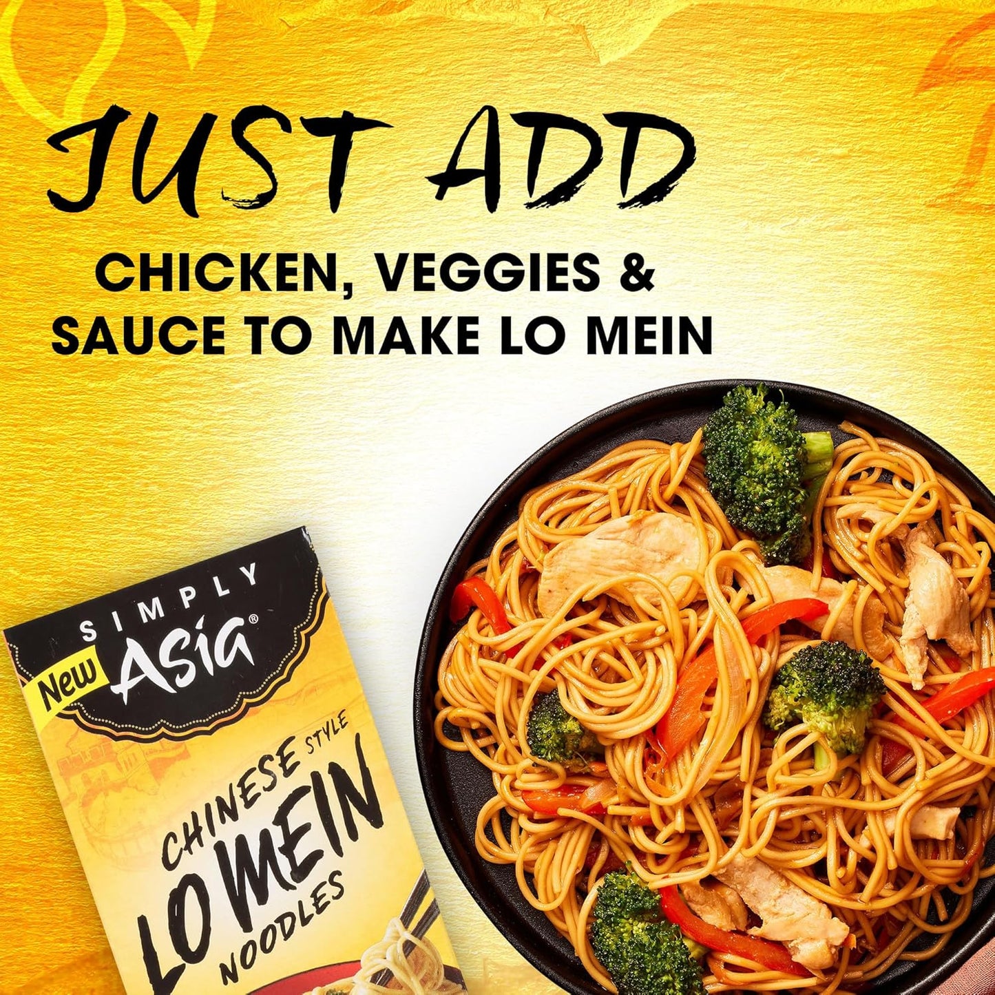 Simply Asia Lo Mein Noodles, 4-6 Minute Boil – Fast Weeknight Dinner Solution for Busy Professionals