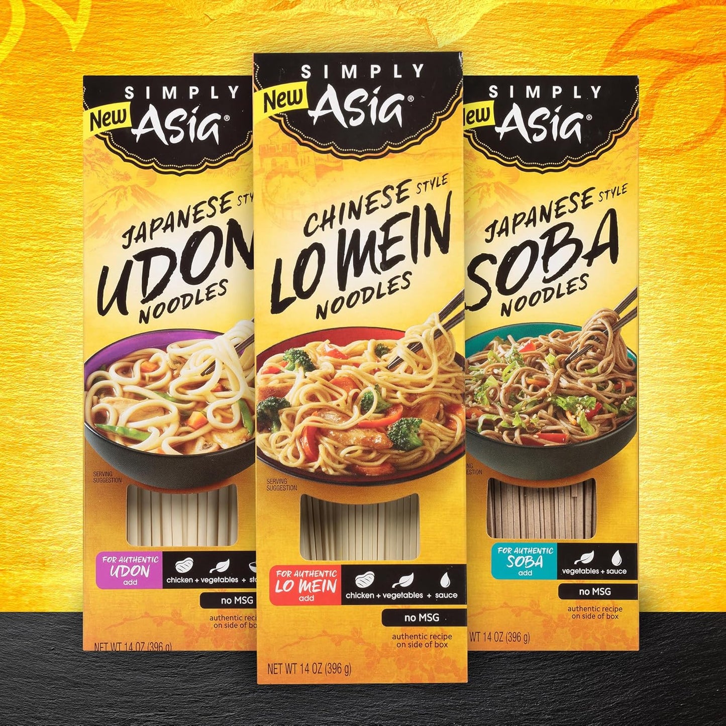 Simply Asia Lo Mein Noodles, 4-6 Minute Boil – Fast Weeknight Dinner Solution for Busy Professionals