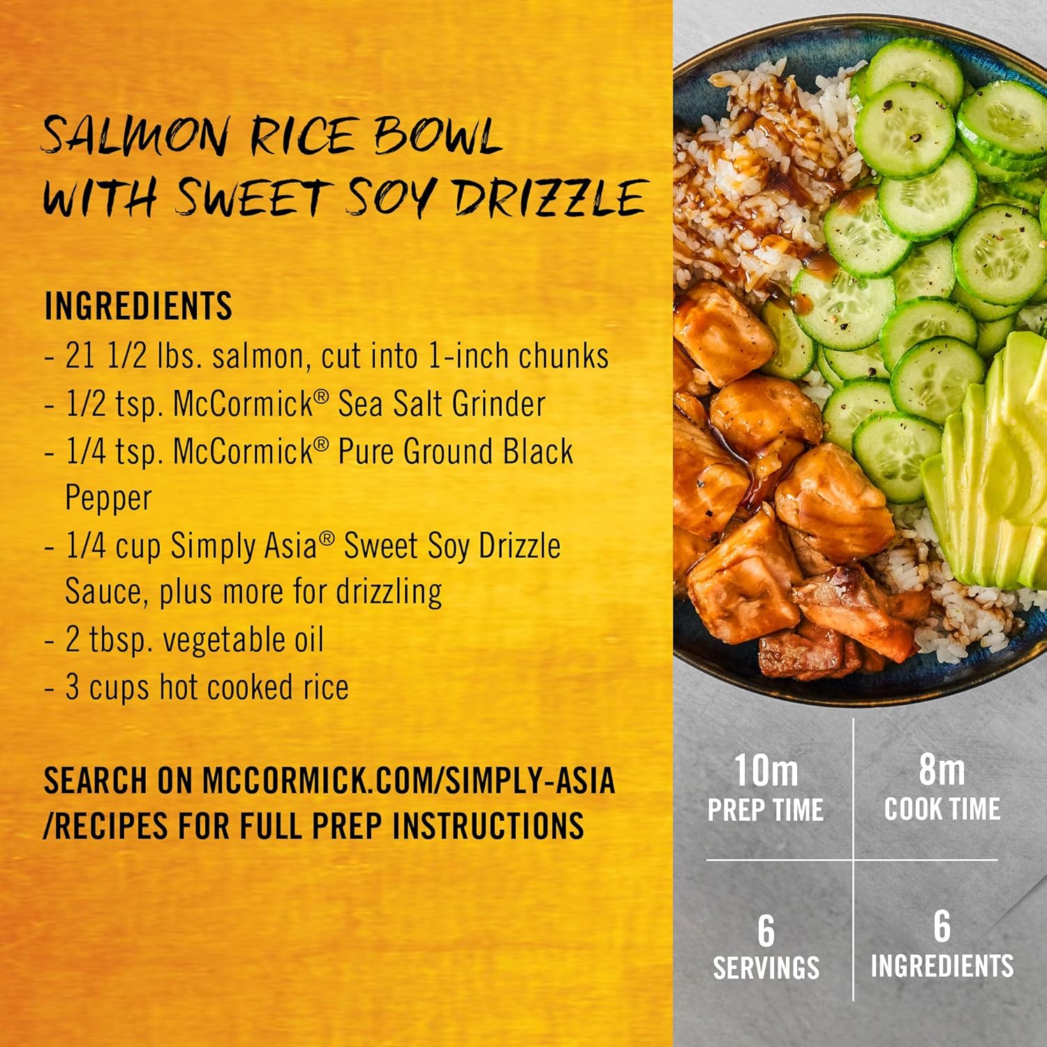 Simply Asia Sweet Soy Drizzle Sauce — Quick Flavor Shortcut for Busy Weeknight Dinners, 8 fl oz Squeeze Bottle