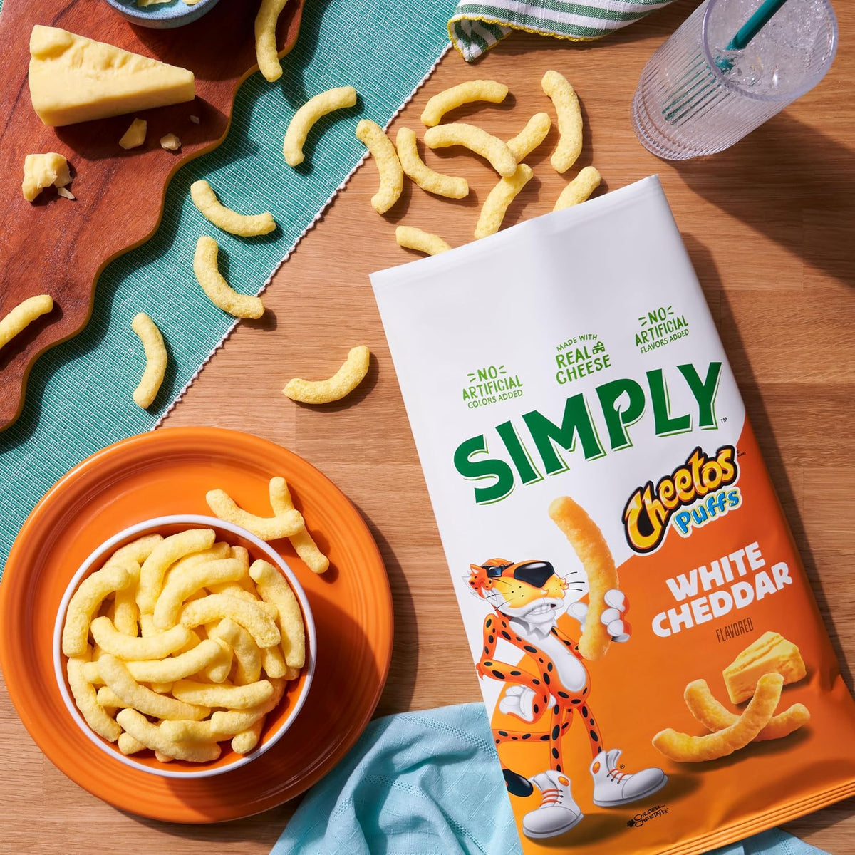 Simply Snacks Organic Cheetos and Doritos Mix – Better-for-You Pantry Snacks for Clean Eating, 36 Count