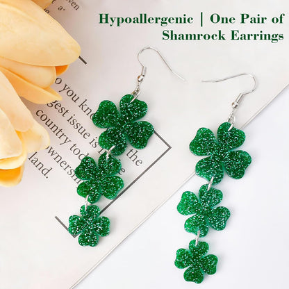 single colorway (green) matching st. patrick's day palette