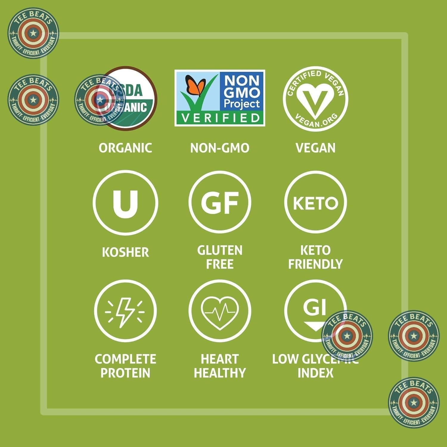 single-ingredient formulation: edamame, soybeans, or black soybeans