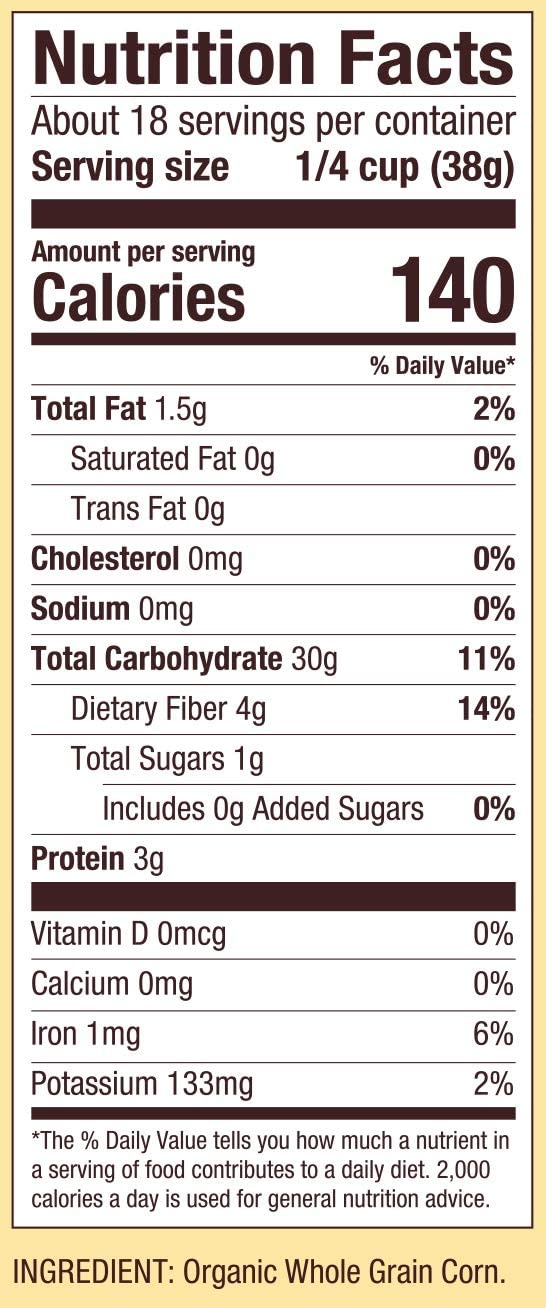 single-ingredient formulation with no additives