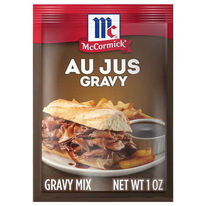 single-serve 1 oz packet that mixes into 3 cups of water for full batch of gravy