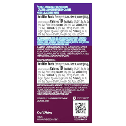 Single-Serve Drink Mix Packets – Portable Mocktail Powder for Camping, Boating, and Backyard Patio Happy Hour