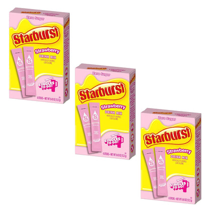 single-serve stick packaging (6 sticks per box, 18 sticks in a 3-pack bundle)