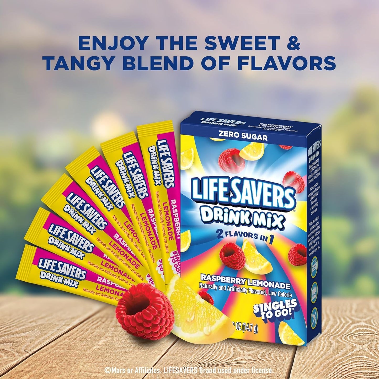 single-serve stick packaging for grab-and-go convenience