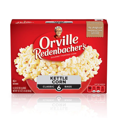 six 3.28 oz single-serve microwave bags
