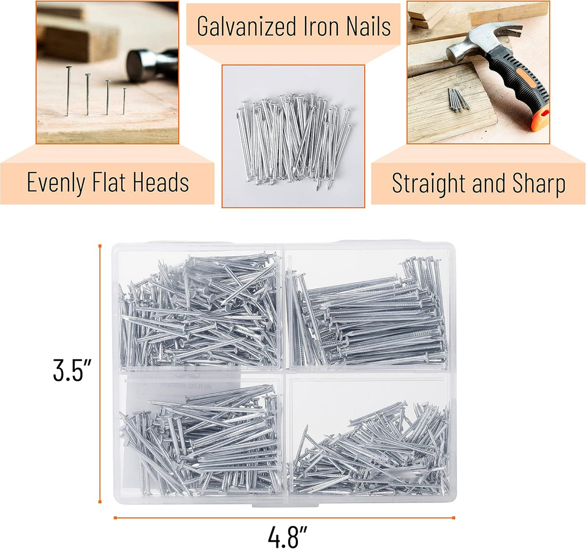 six finish color options (silver, gold, black, bronze, rose gold, multi-color) for aesthetic matching