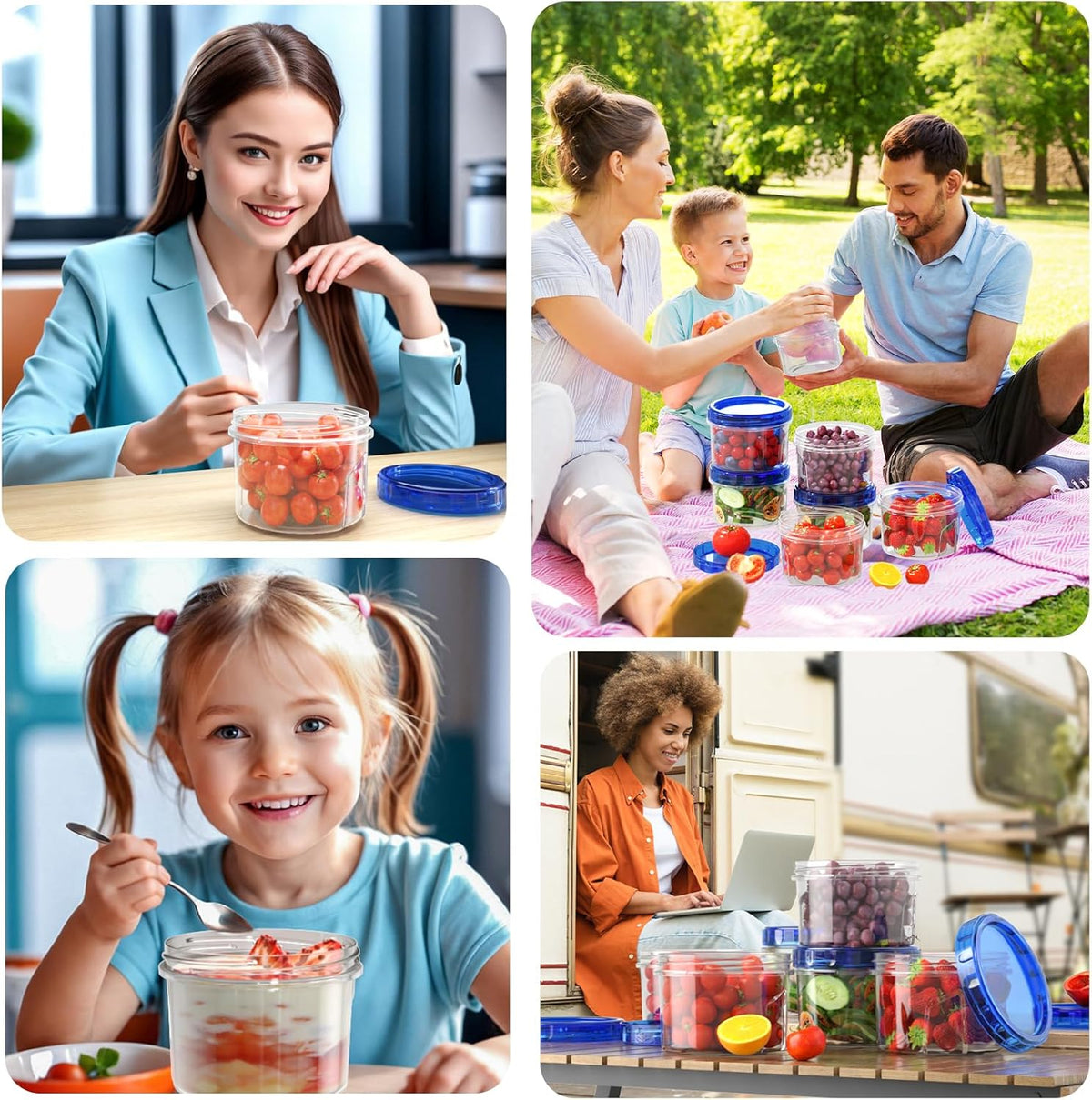 six product variants offering 16, 24, 32 oz, and mixed 33/24/17 oz capacities in packs of 6, 9, 10, or 12