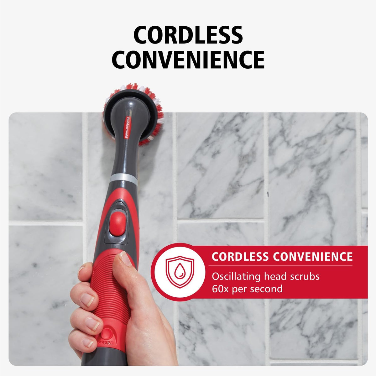 six scrubber pad refills and six microfiber pad refills for extended use