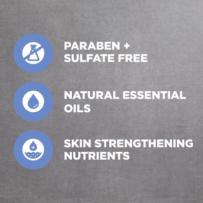 skin-conditioning ingredients (glycine, citric acid) that hydrate and restore the skin's moisture barrier