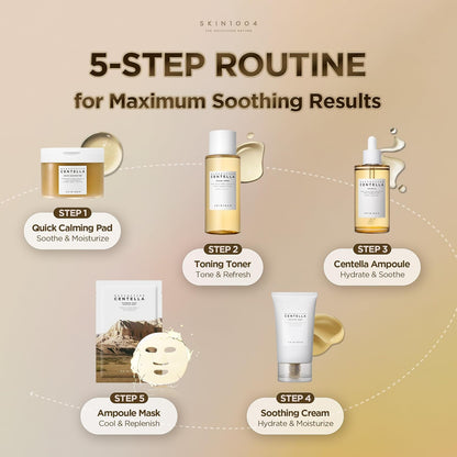 SKIN1004 Madagascar Centella Ampoule for Less-Is-More Skin Routine, Clear Korean Face Serum