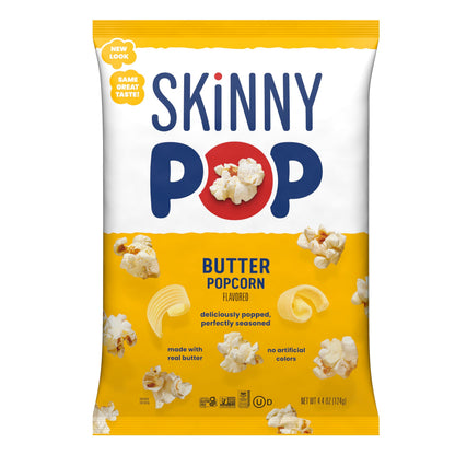 SkinnyPop Butterbeer Popcorn – Themed Movie Night Centerpiece for the Living Room, Harry Potter Snack Bowl