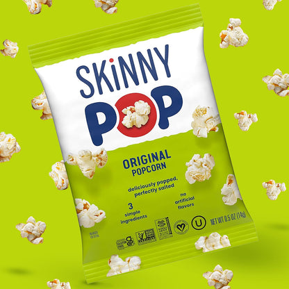 SkinnyPop Popcorn – Allergy-Safe Snack for Birthday Party Tables, Nut-Free Variety Pack