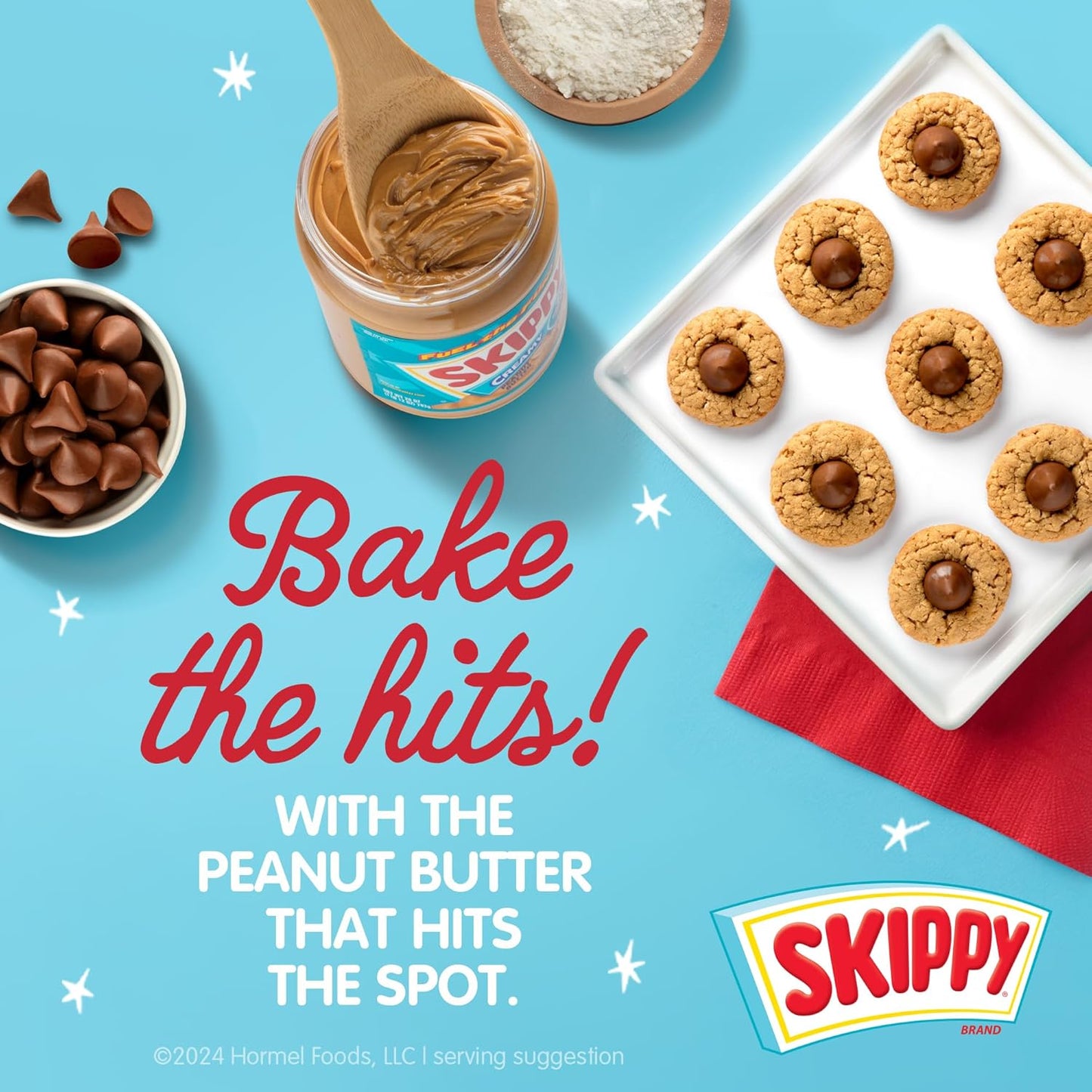 SKIPPY Creamy Peanut Butter Bulk Pack – Clean 4-Ingredient Spread for Mindful Snacking and Smoothie Rituals