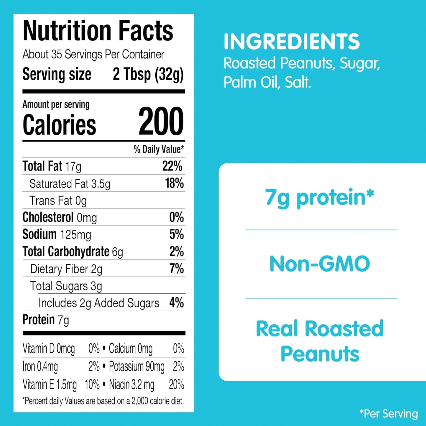 SKIPPY Natural Super Chunk Peanut Butter Spread – Lunchbox Safe Snack for Kids, School Pantry Staple, 40 oz Jar