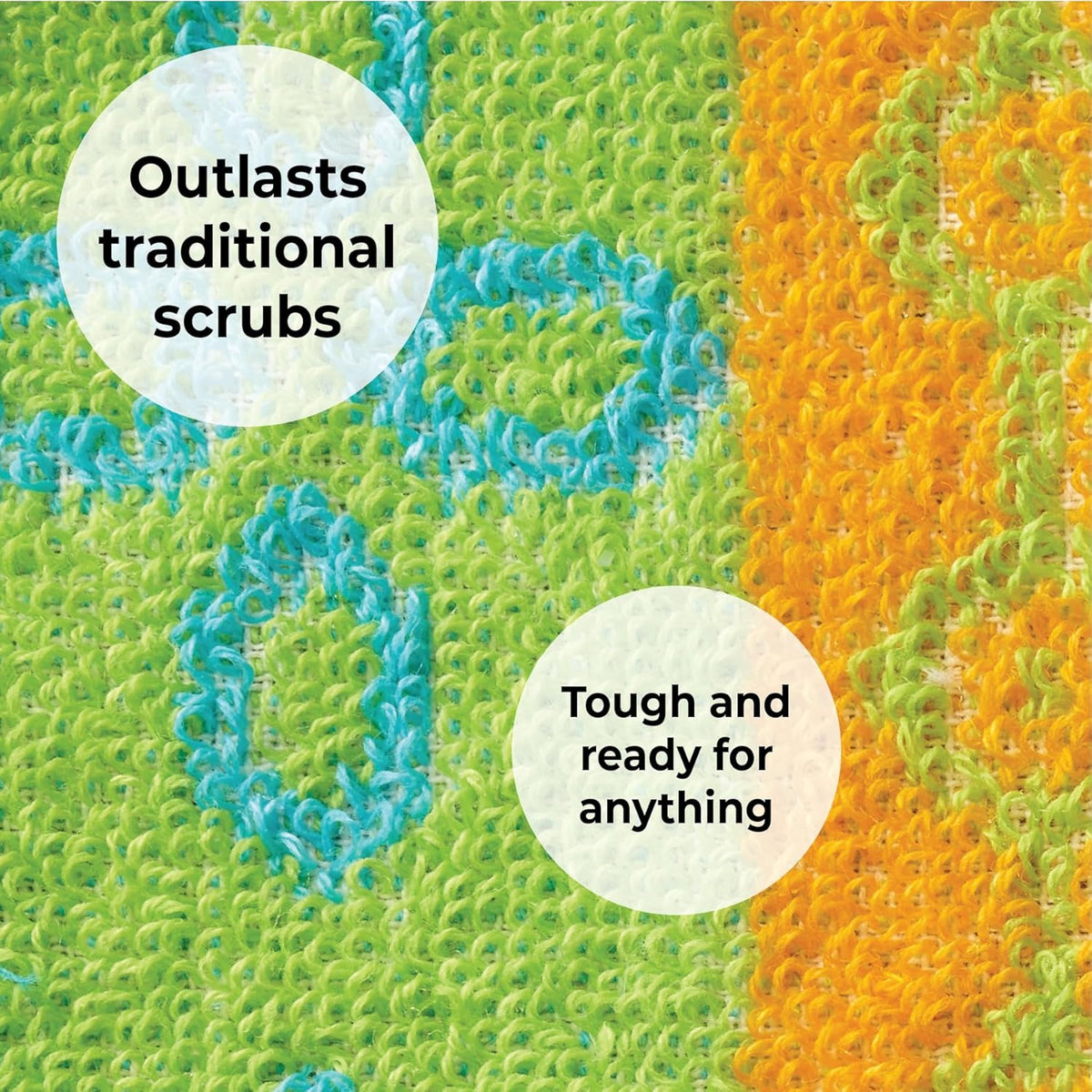 Skoy Scrub Eco Dish Scrubber – Worry-Free Cleaning for Sensitive Homes, Hypoallergenic Use