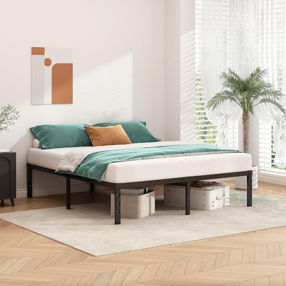 slatted support base that eliminates the need for a box spring