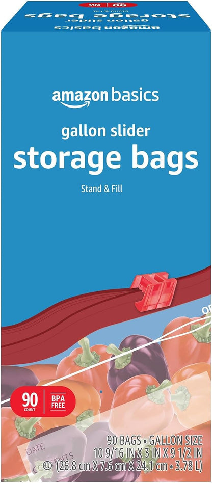 slider zipper closure for secure, easy open-and-close operation