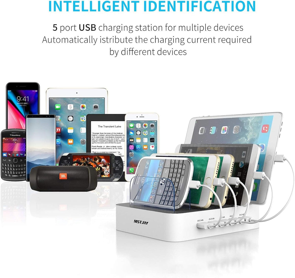 smart ic auto-detect that adjusts voltage per connected device