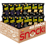 Smartfood Popcorn Single-Serve Bags – Picnic Basket Snack with Three Flavors for the Whole Crew, 40 Count