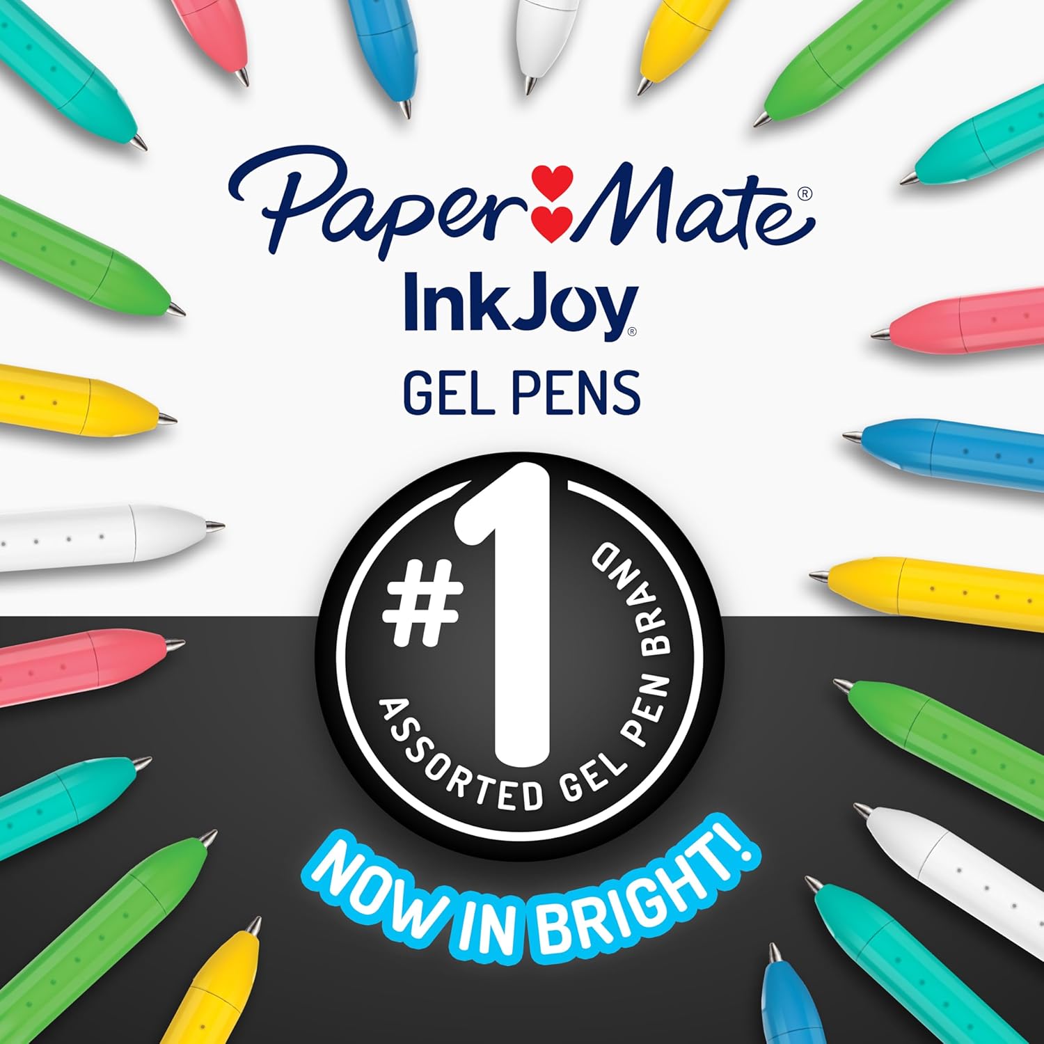 smooth-flowing gel ink for effortless writing