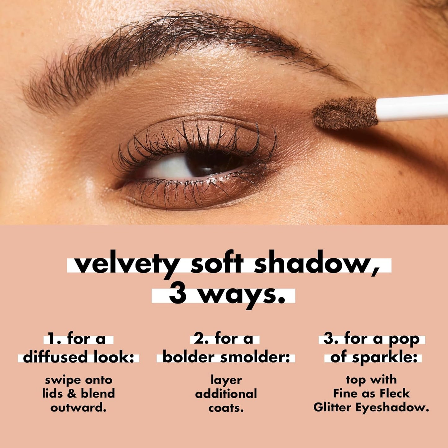 smooth-glide applicator for effortless, one-swipe pigment