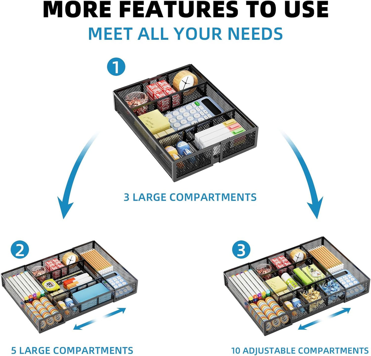 smooth, snag-free edges safe for users and stored items