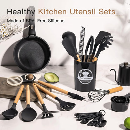 smooth wooden handles designed for comfortable grip and easy hanging storage