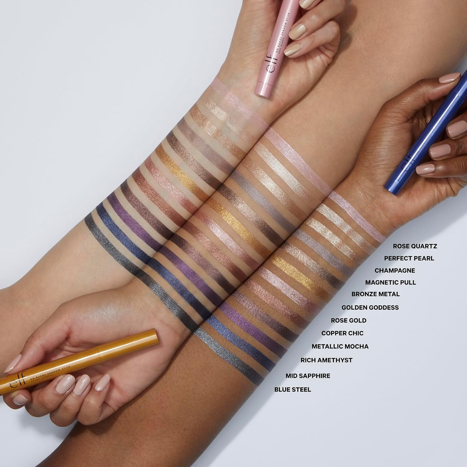 smudge-proof and crease-resistant staying power