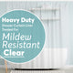 1b Peva Clear Heavy Duty - 72"W x 72"L (Pack of 1)