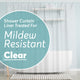 1a Peva Clear Premium - 36"W x 72"L (Pack of 1)