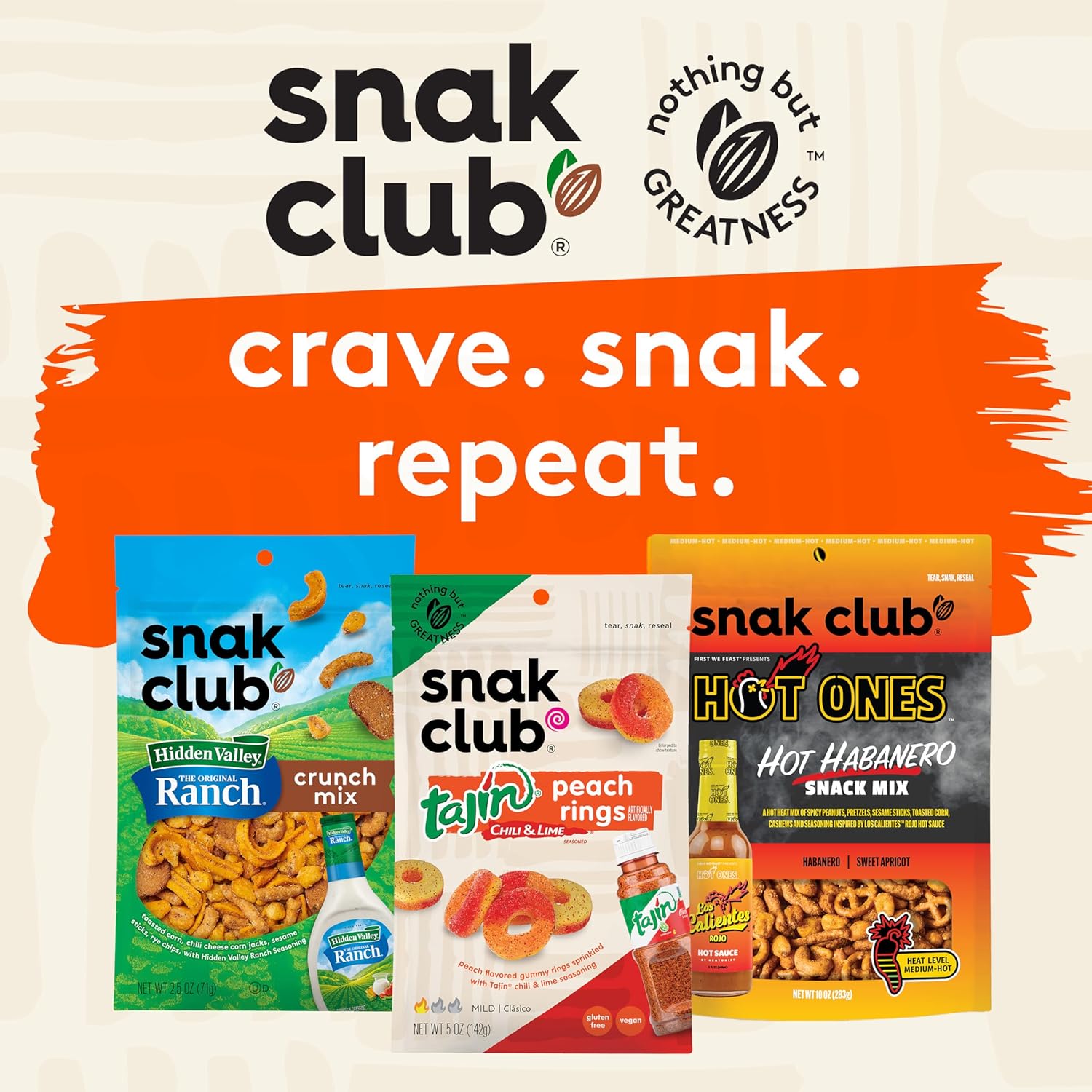 Snak Club Energizer Trail Mix – Desk Drawer Work Snack with 4g Protein, Roasted Nuts, and Chocolate Candies, 16 oz Resealable Pouch