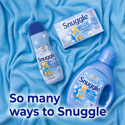 Snuggle Scent Booster Laundry Beads – Lavender + Vanilla Orchid Mood-Setting Fragrance Enhancer for Self-Care Routine & Stress Relief, HE Safe, 4 x 21 oz Bottles