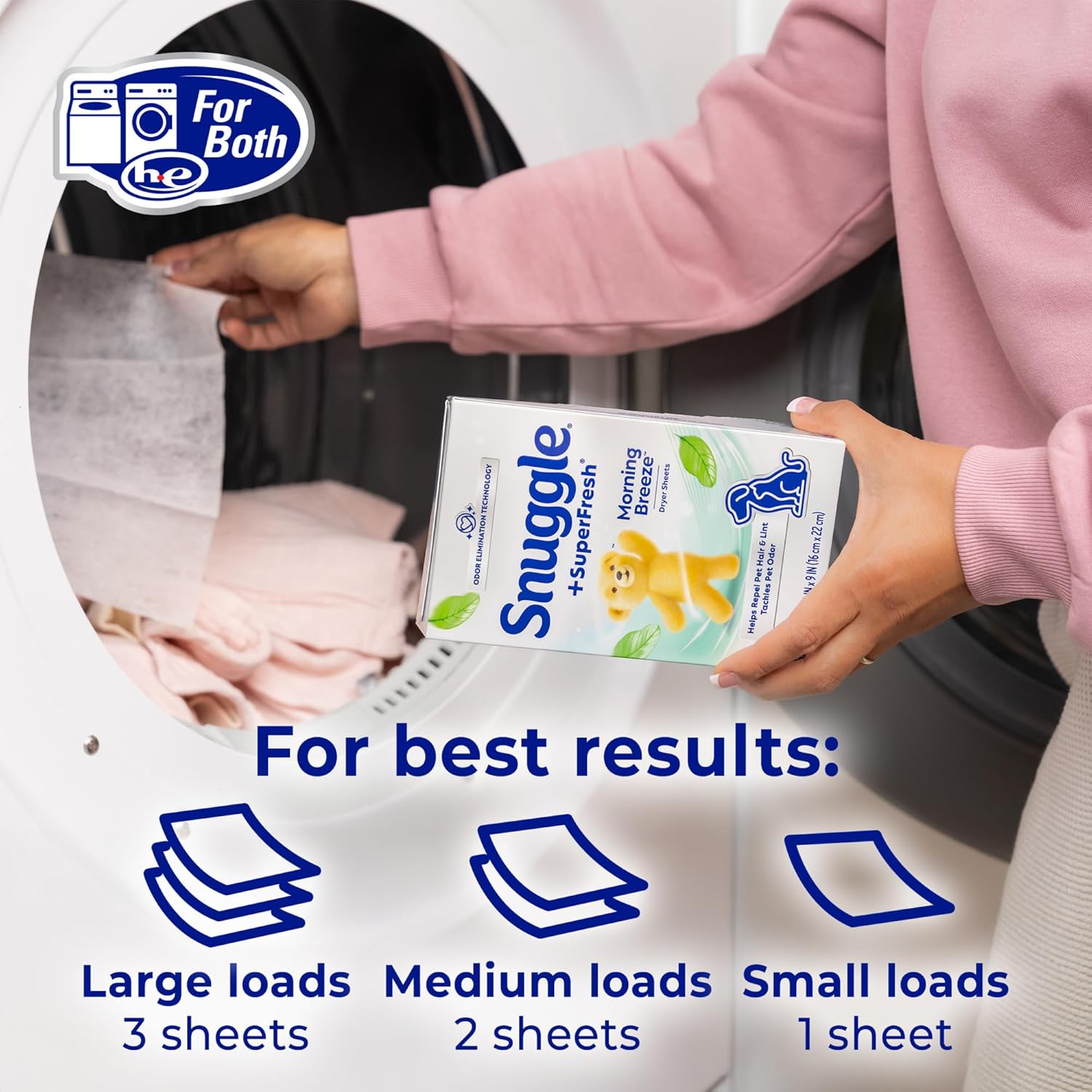 Snuggle SuperFresh Dryer Sheets – Thoughtful Housewarming Gift for New Homeowners, 200 Count