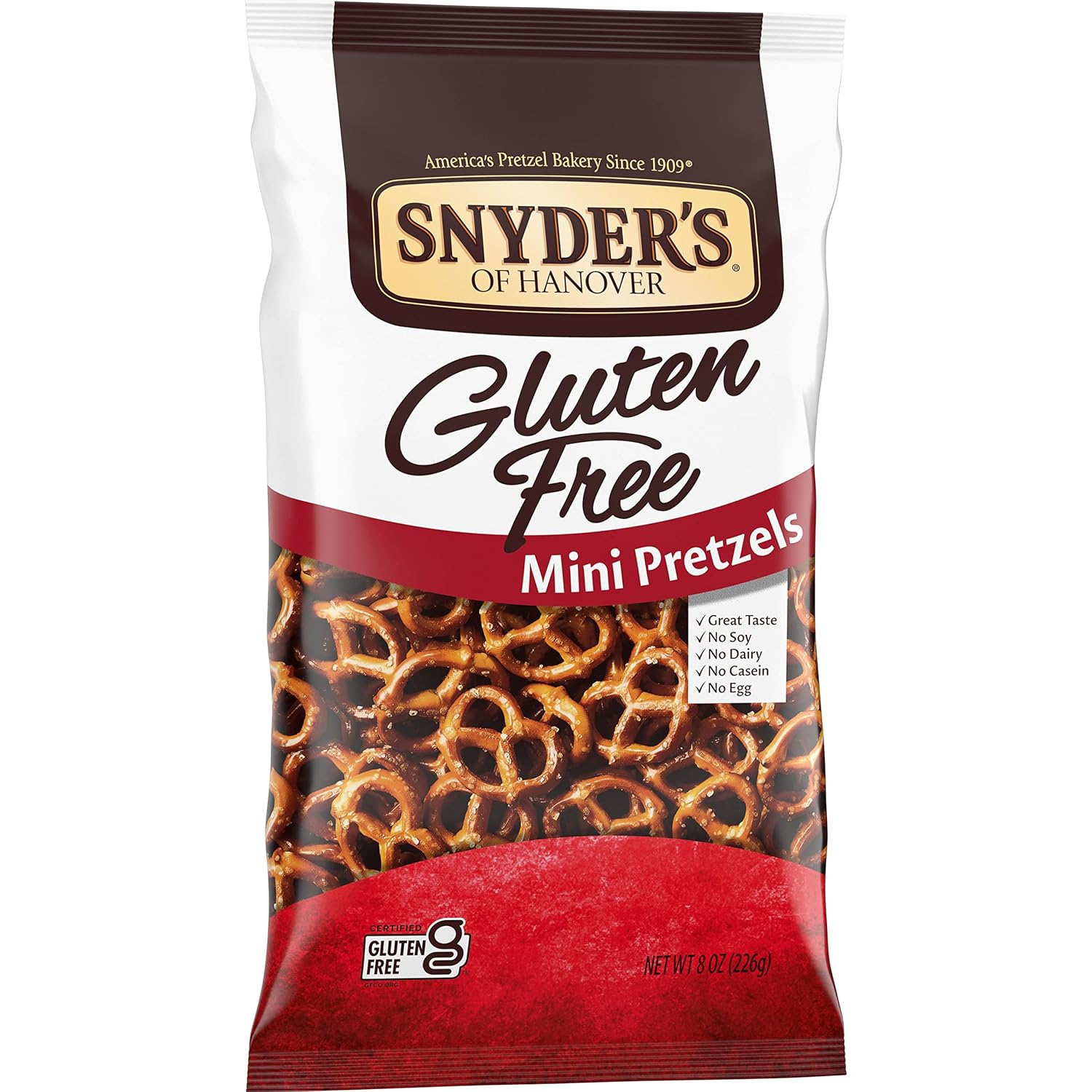 Snyder's of Hanover Gluten Free Mini Pretzels – Portable Trail Mix Add-In for Hiking and Road Trips