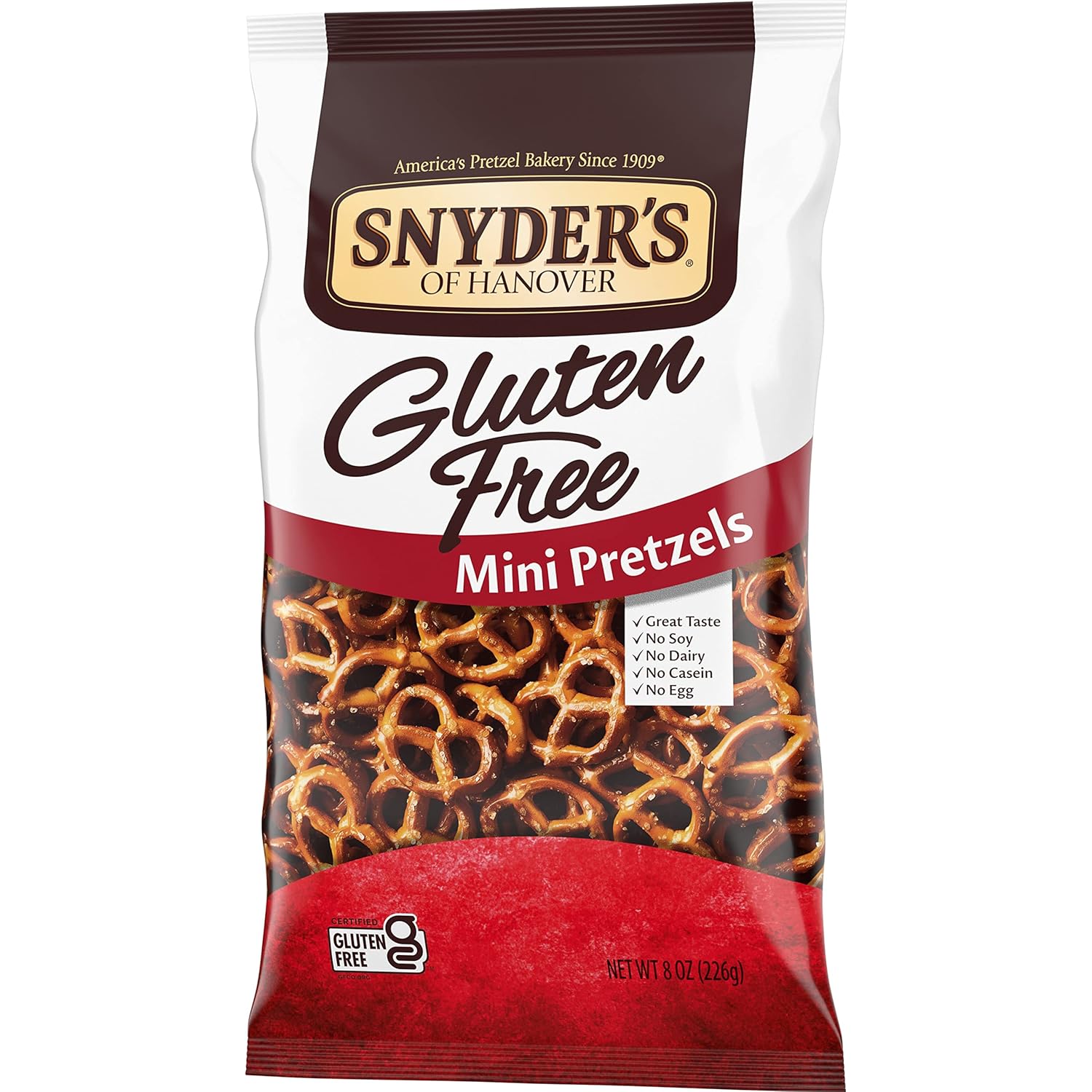 Snyder's of Hanover Gluten Free Mini Pretzels – Portable Trail Mix Add-In for Hiking and Road Trips