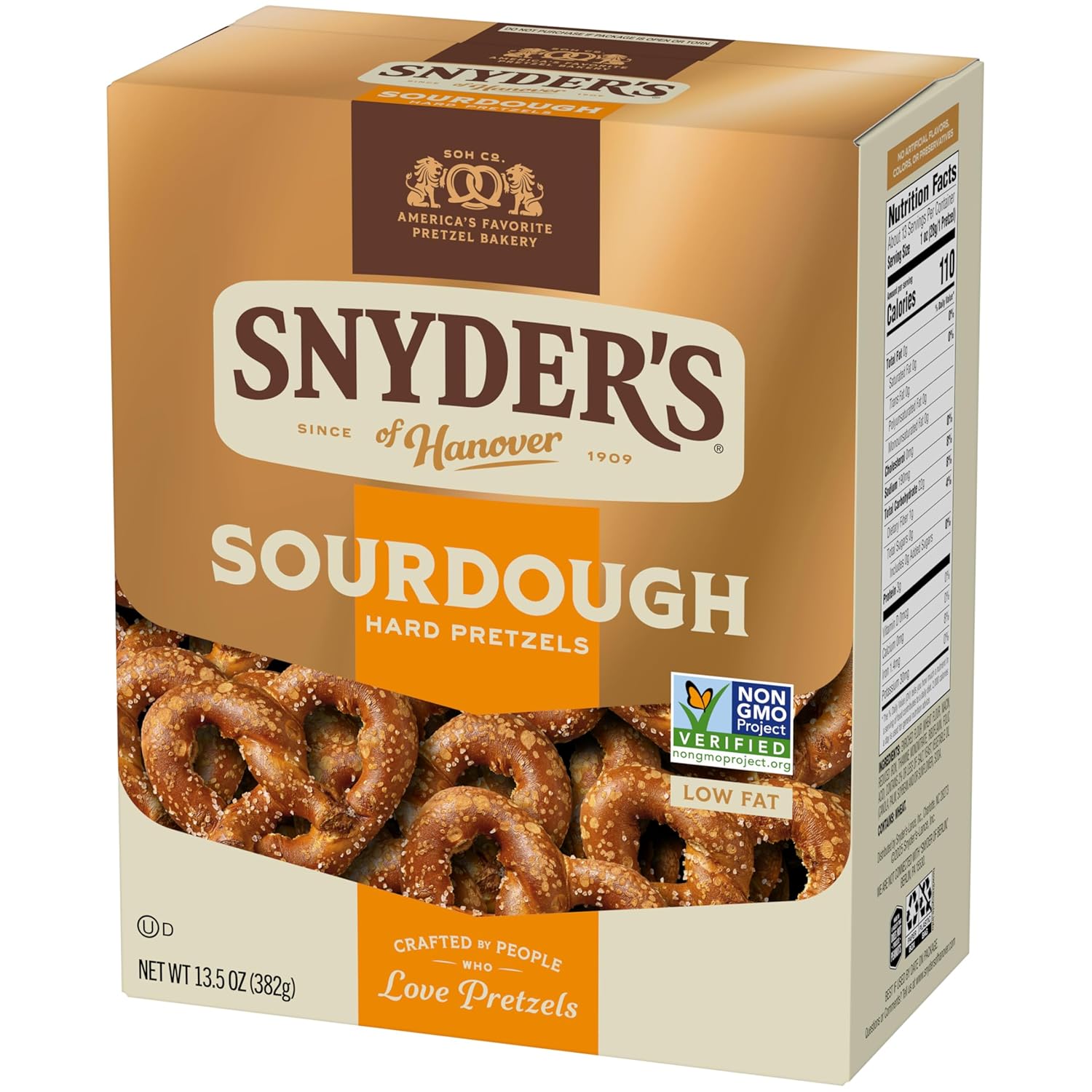 Snyder's of Hanover Sourdough Hard Pretzels – Shareable Hostess Gift for Holiday Entertaining Spread
