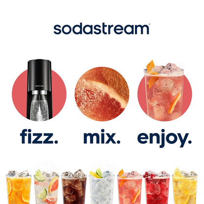 SodaStream Bubly Fruit Drops for Sparkling Water – Clean-Label Flavor Drops for Minimalist Pantry Storage