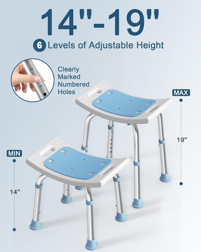 soft anti-slip seat cushion to prevent sliding off the stool