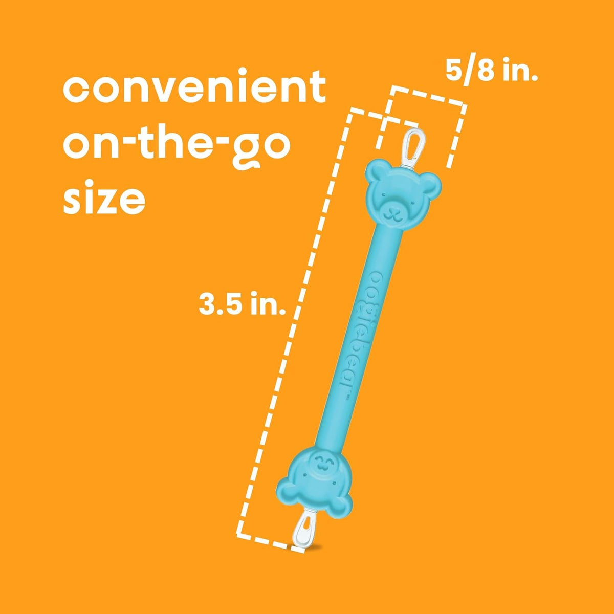 soft, bpa-free rubber tips safe for newborn skin and mucous membranes