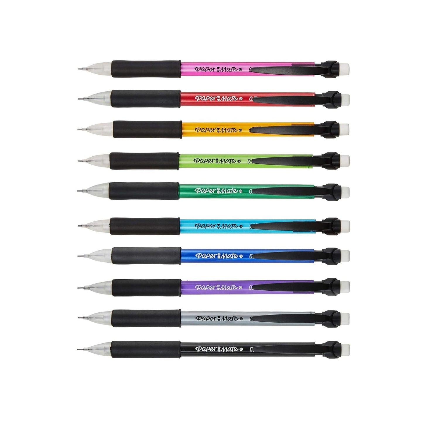 soft comfort grip barrel for extended writing comfort
