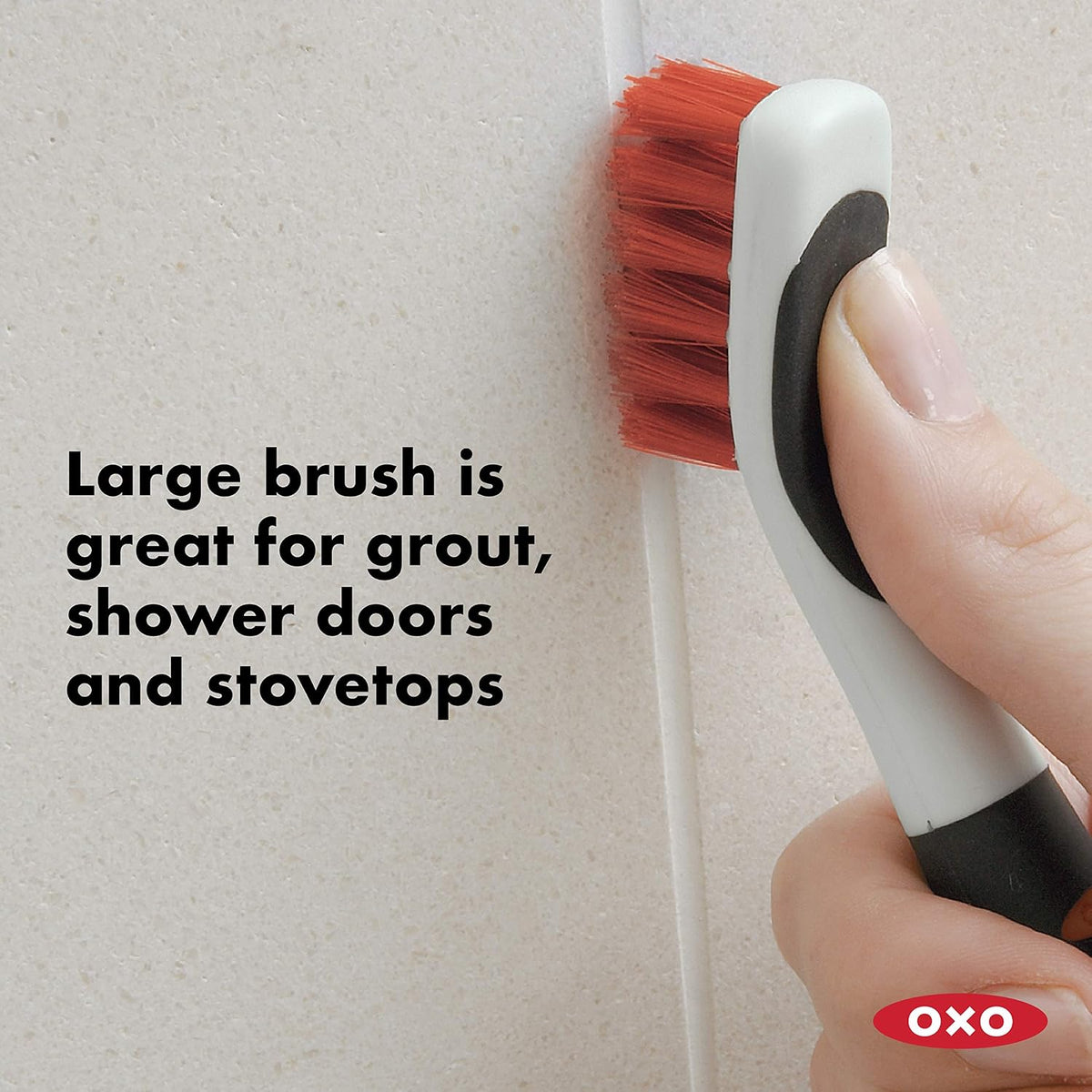 soft, comfortable non-slip handles