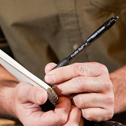 soft contoured grip for extended writing comfort