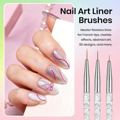soft, flexible fiber brush hairs that are tight and split-resistant for smooth, precise control