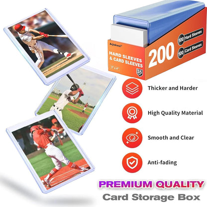 soft inner sleeve (2-5/8" x 3-5/8") that wraps the card before the rigid sleeve goes on